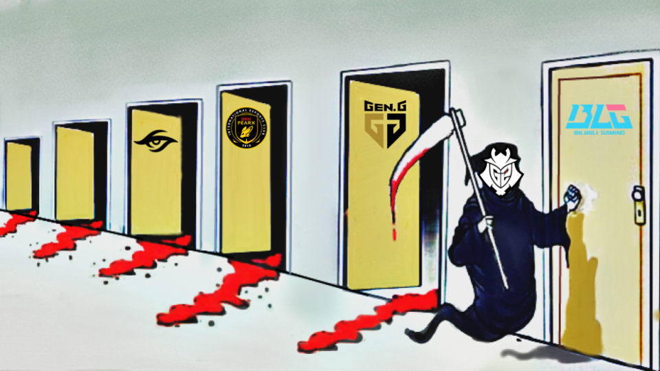 G2 Esports célèbre sa victoire 3-0 contre GEN.G au First Stand 2026